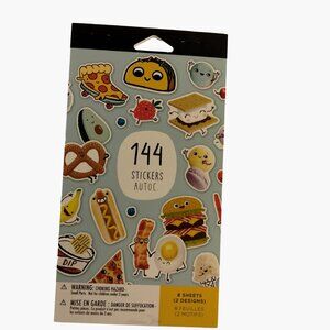 Sticker Book 144 Fast Food Kids Craft Scrapbook Party Favor American Greetings